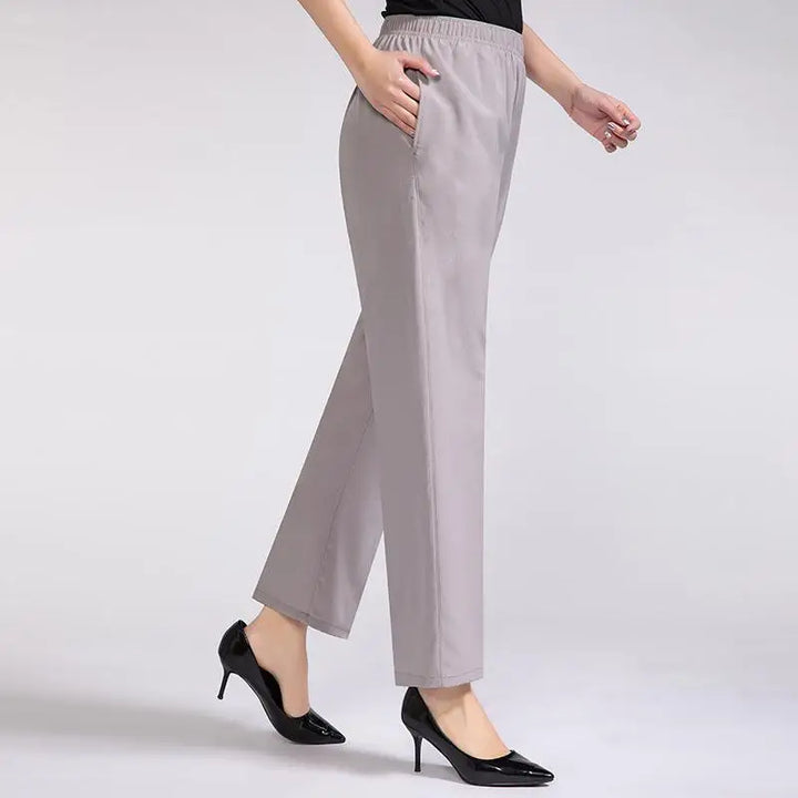 Weronika | Spodnie Damskie Eleganckie Proste Do Kostki