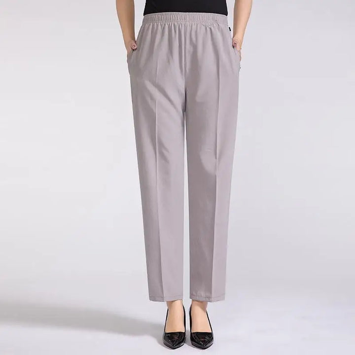 Weronika | Spodnie Damskie Eleganckie Proste Do Kostki
