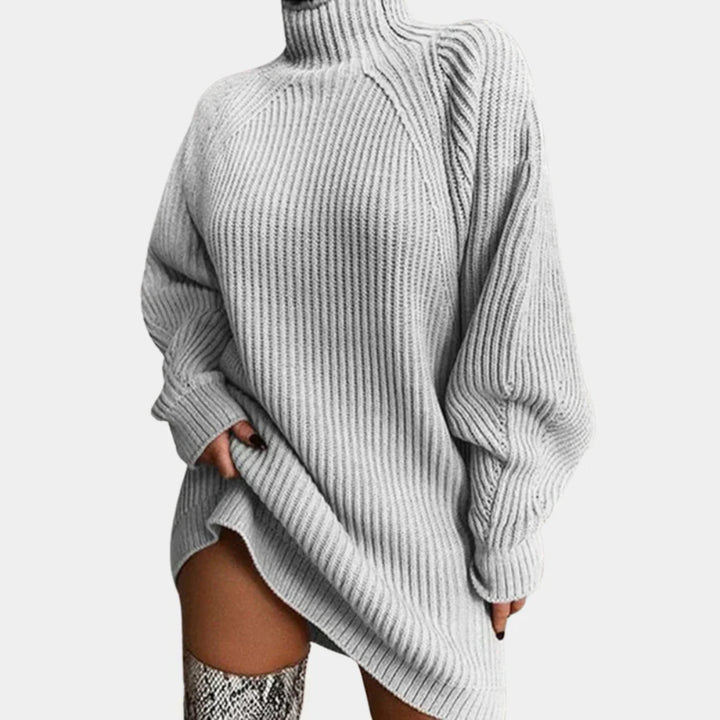 Ewelina | Sweter damski oversize z grubej dzianiny