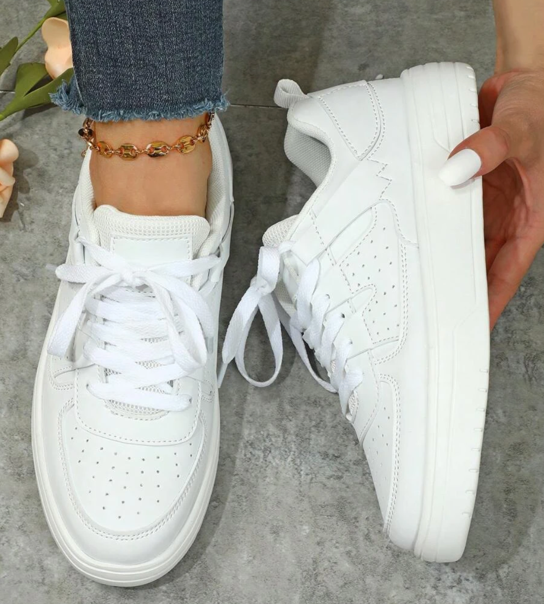 Monika | Sneakersy Damskie W Zwierzęce Wzory Kolorowe Casualowe
