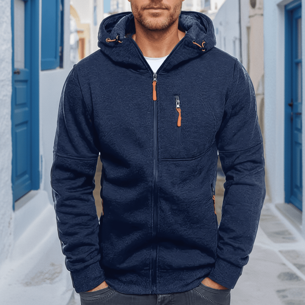 Marek | Bluza Męska Rozpinana Z Kapturem