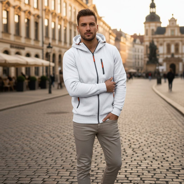 Marek | Bluza Męska Rozpinana Z Kapturem