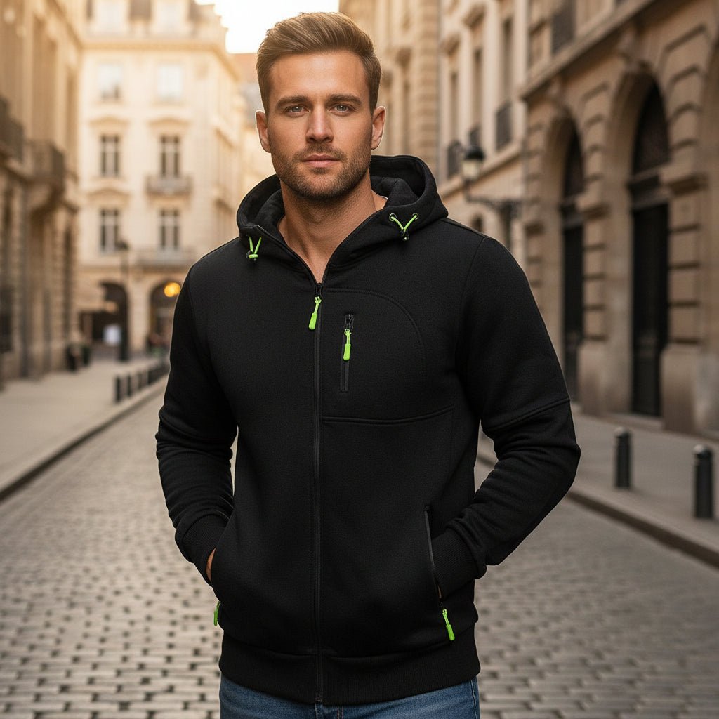 Marek | Bluza Męska Rozpinana Z Kapturem