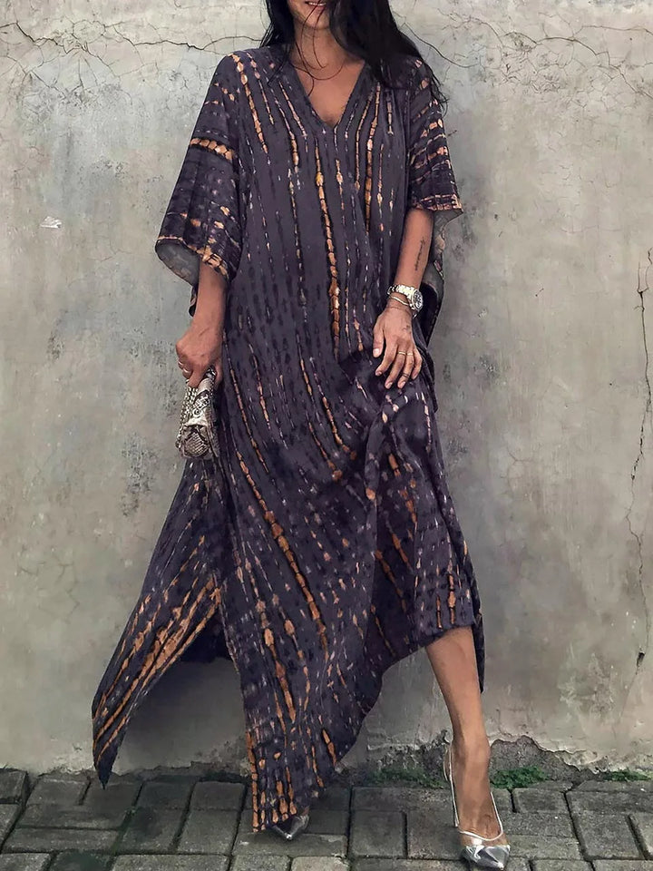 Maja | Sukienka Maxi Damska Tie-Dye Boho Letnia
