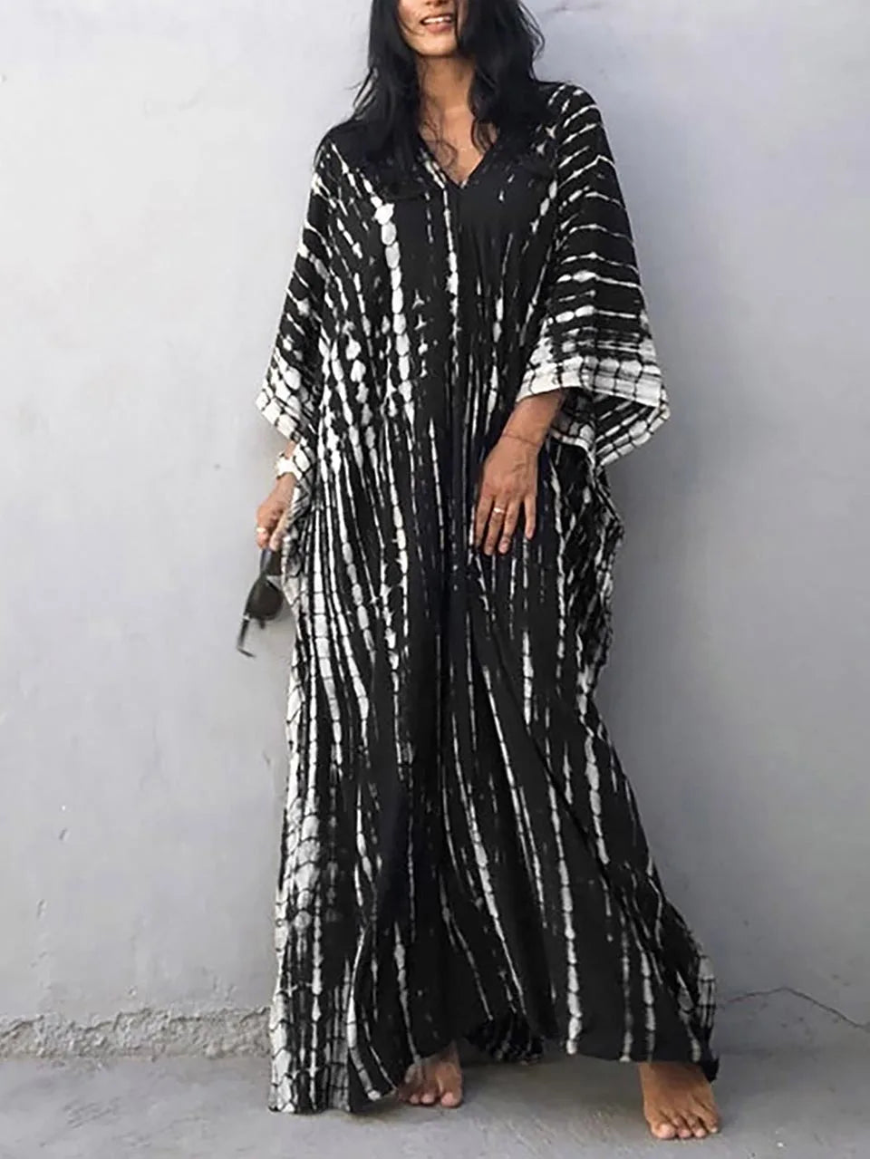 Maja | Sukienka Maxi Damska Tie-Dye Boho Letnia