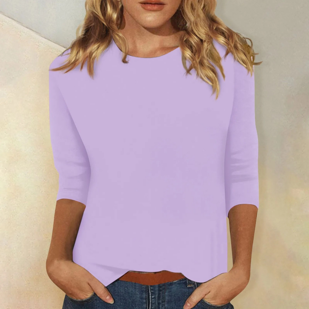 Jadwiga | T-Shirt Damski Z Długim Rękawem