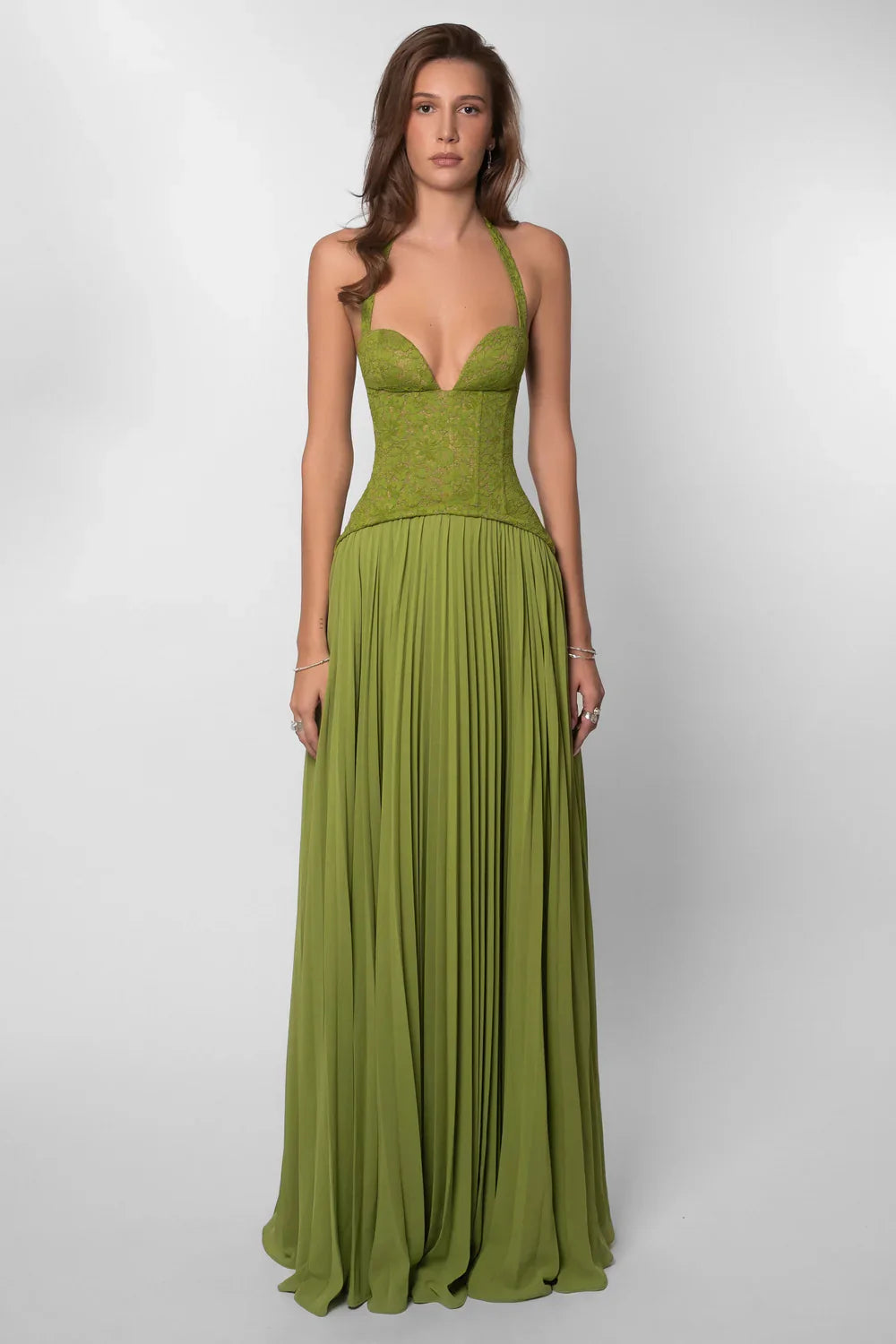 Klaudia | Sukienka Maxi Halter Na Wesele