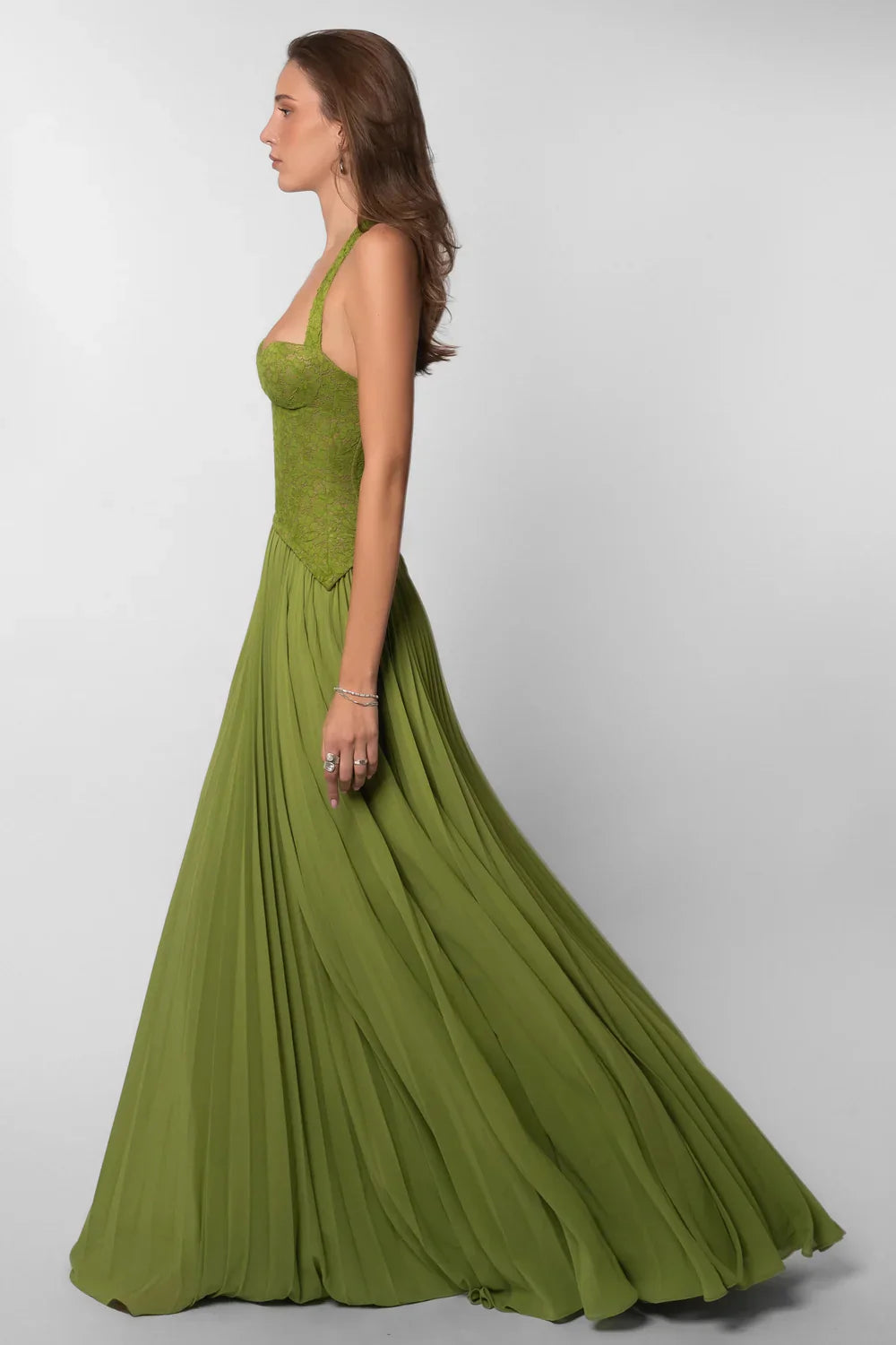 Klaudia | Sukienka Maxi Halter Na Wesele