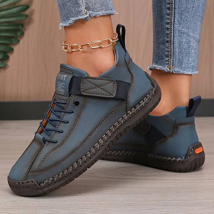 Monika | Sneakersy Damskie Ortopedyczne Na Sznurówki Codzienne