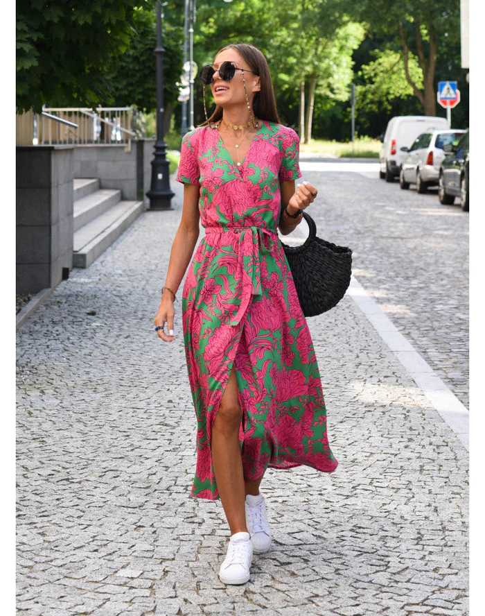Karolina | Sukienka Wrap Flow Maxi