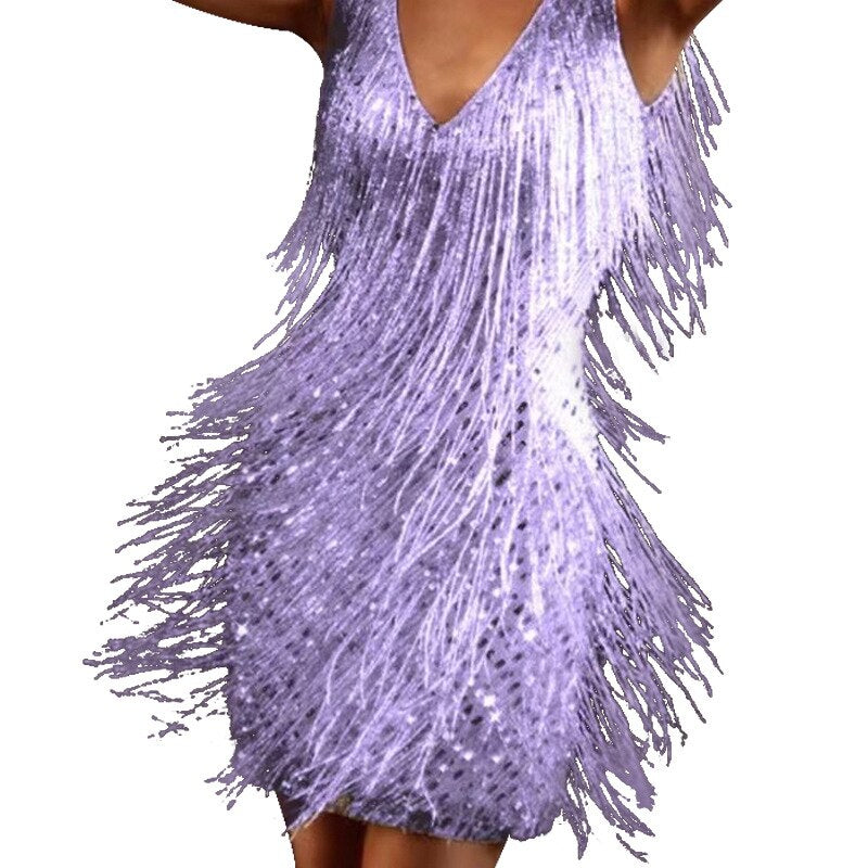 Vivienne | Sukienka Fringe Glam Mini