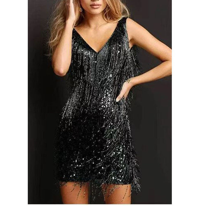 Vivienne | Sukienka Fringe Glam Mini