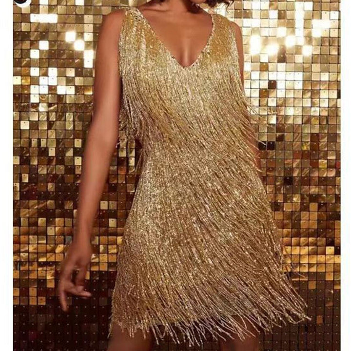 Vivienne | Sukienka Fringe Glam Mini