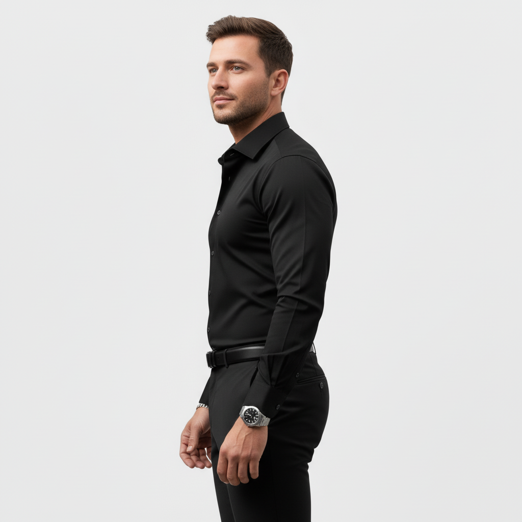 Tadeusz | Koszula Męska Slim Fit Długi Rękaw