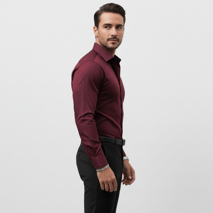 Tadeusz | Koszula Męska Slim Fit Długi Rękaw