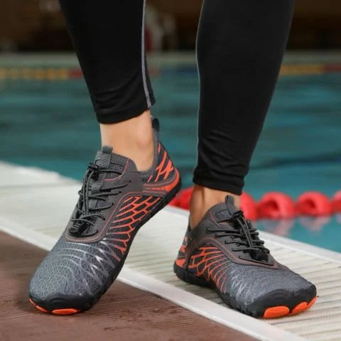 Dobrawa | Sneakersy Damskie Barefoot Z Siateczką
