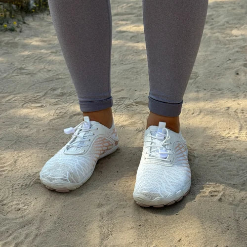 Dobrawa | Sneakersy Damskie Barefoot Z Siateczką