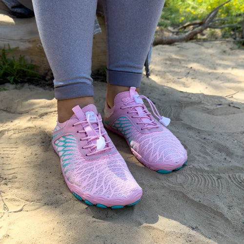 Dobrawa | Sneakersy Damskie Barefoot Z Siateczką