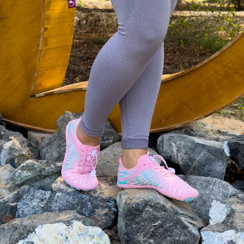 Dobrawa | Sneakersy Damskie Barefoot Z Siateczką