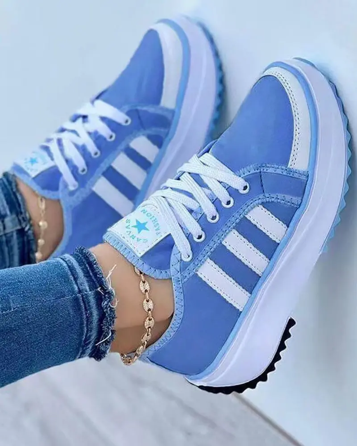 Małgorzata | Sneakersy Damskie Z Amortyzacją