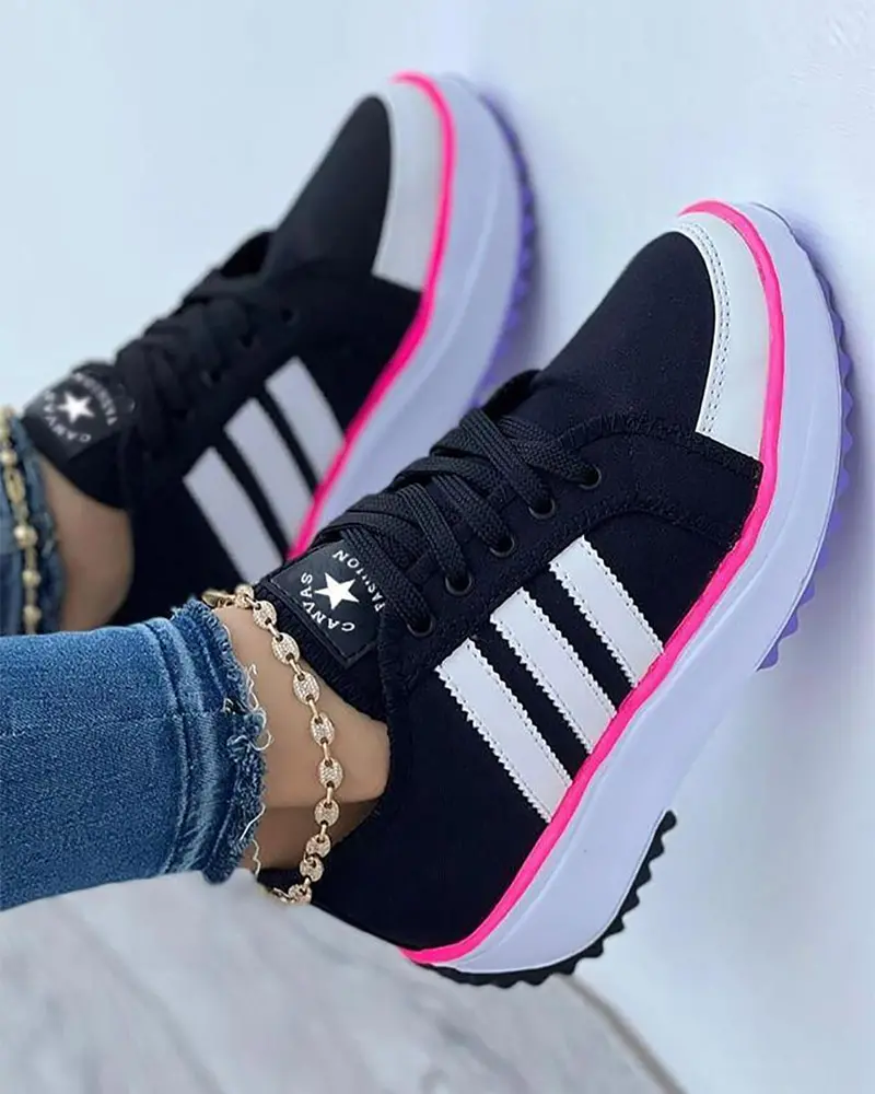 Małgorzata | Sneakersy Damskie Z Amortyzacją