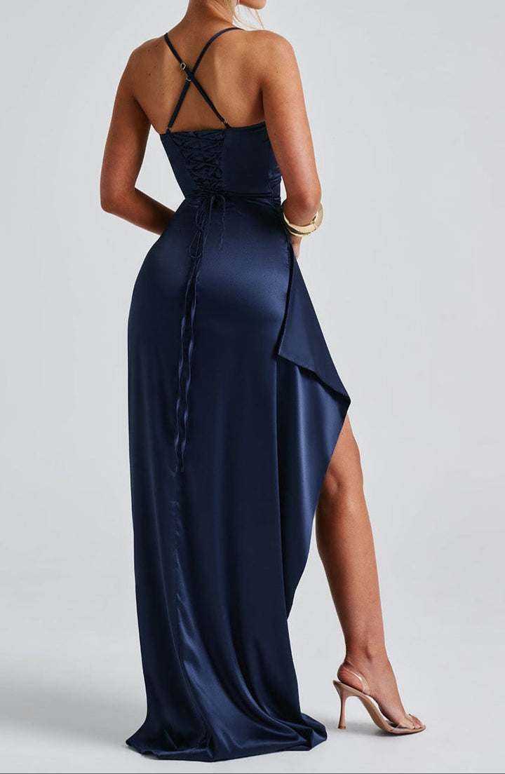 Natalia | Sukienka Maxi Damska Na Ramiączkach Letnia Elegancka