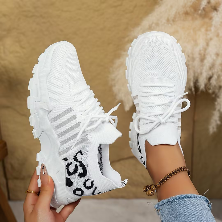 Celina | Sneakersy damskie z szerokim przodem