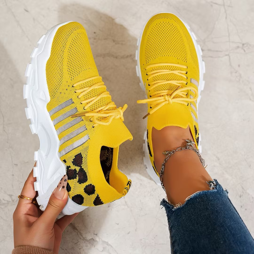 Celina | Sneakersy damskie z szerokim przodem