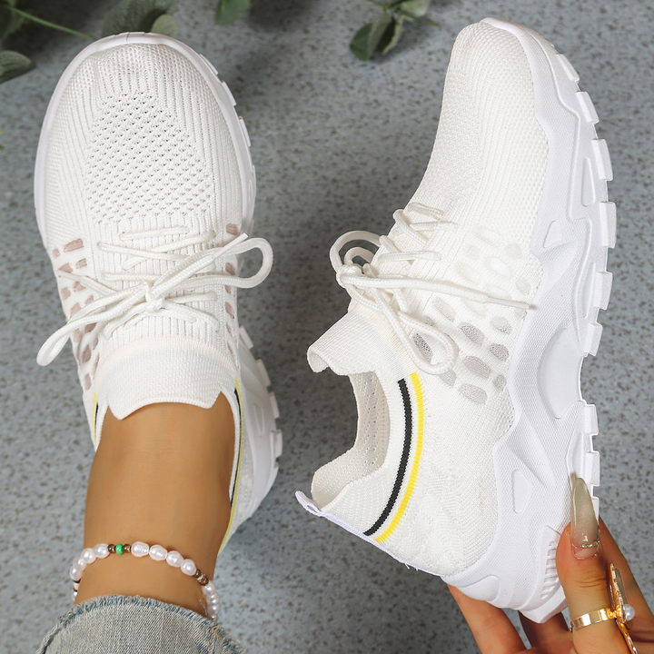 Celina | Sneakersy damskie z szerokim przodem