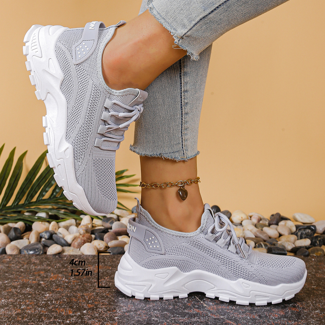 Celina | Sneakersy damskie z szerokim przodem