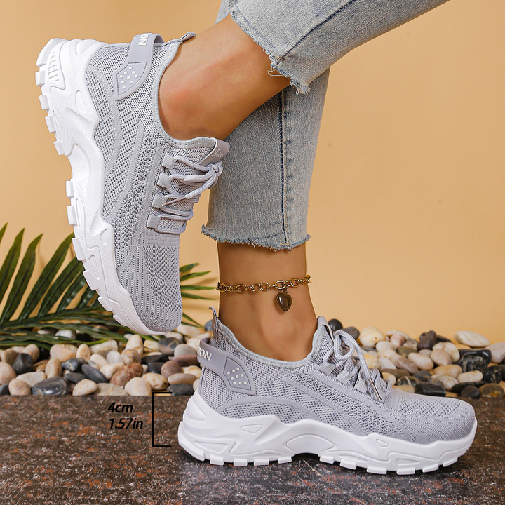 Celina | Sneakersy damskie z szerokim przodem