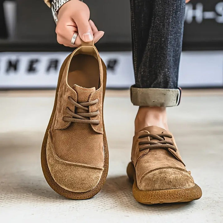Marcin | Buty męskie z profilowaną podeszwą