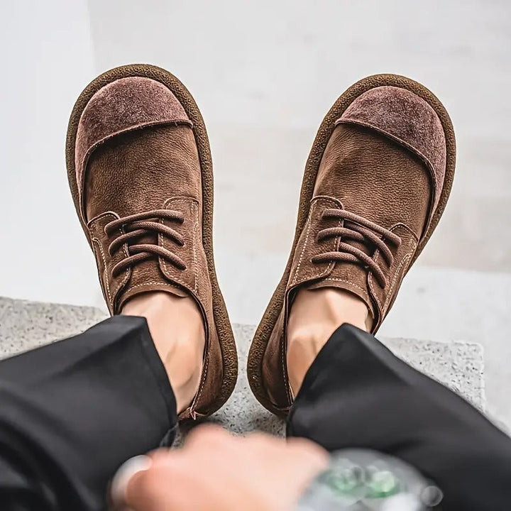 Marcin | Buty męskie z profilowaną podeszwą