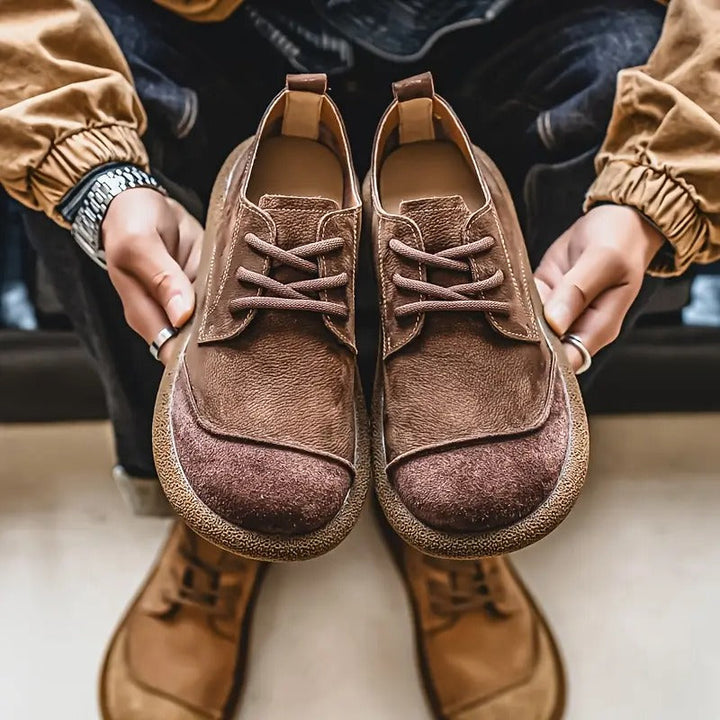 Marcin | Buty męskie z profilowaną podeszwą