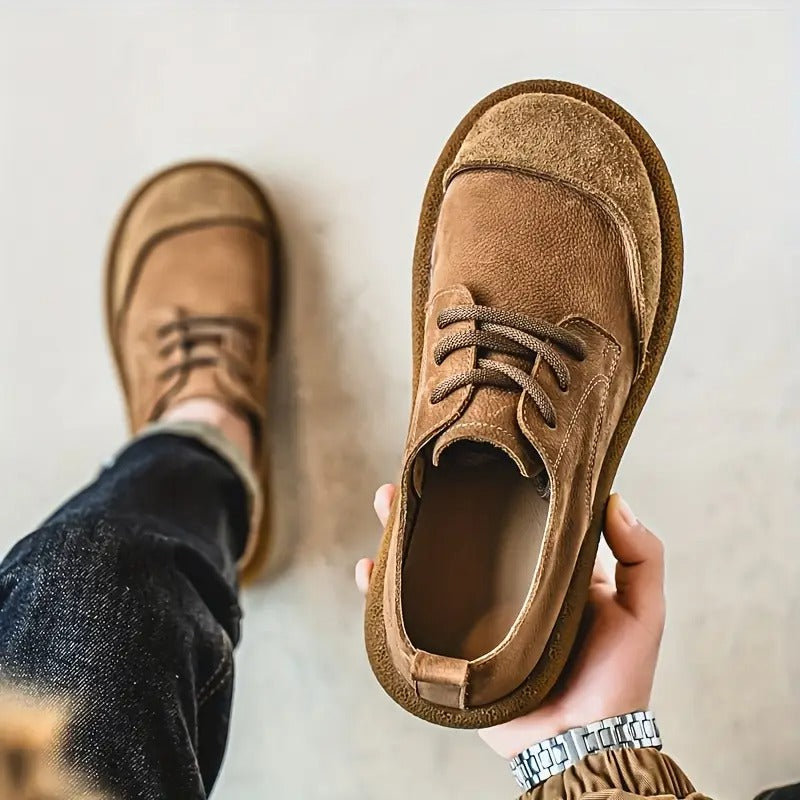 Marcin | Buty męskie z profilowaną podeszwą