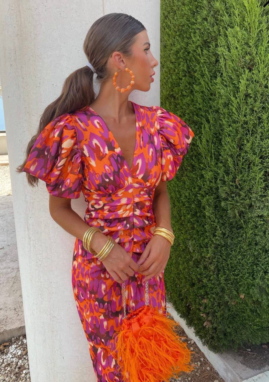 Aurelia | Sukienka Art Bloom Midi