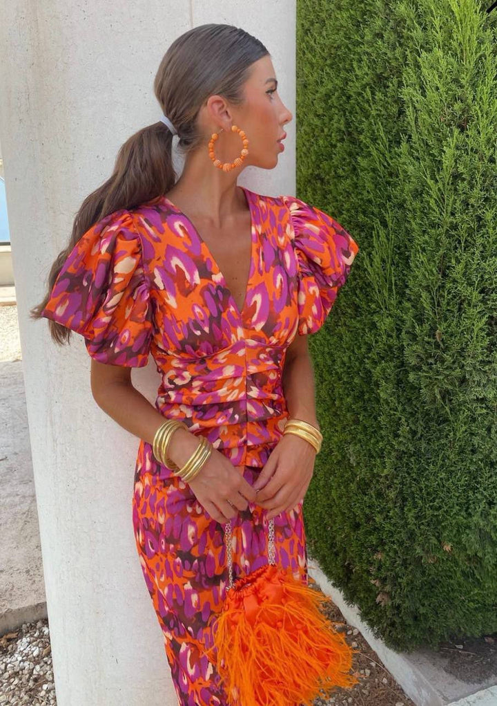 Aurelia | Sukienka Art Bloom Midi