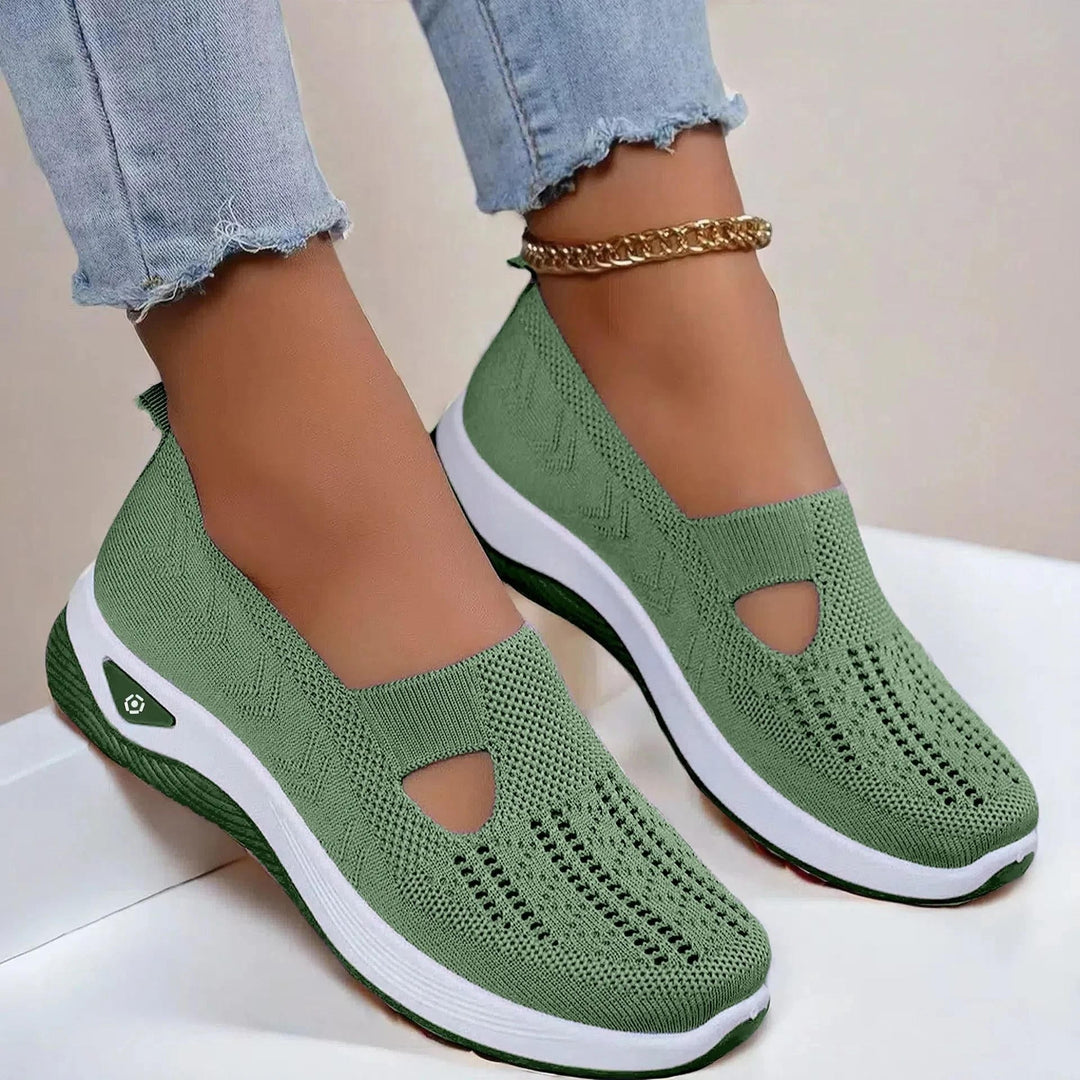 Ewa | Buty Sportowe Damskie Wsuwane Z Piankową Wkładką
