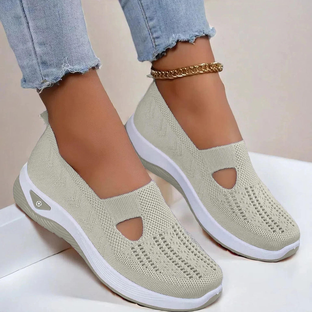 Ewa | Buty Sportowe Damskie Wsuwane Z Piankową Wkładką