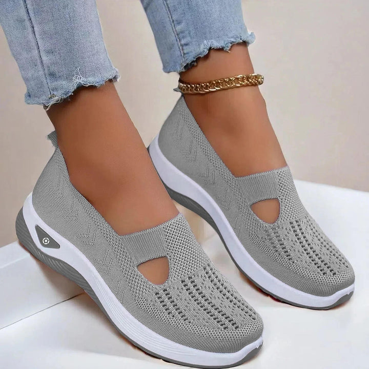 Ewa | Buty Sportowe Damskie Wsuwane Z Piankową Wkładką