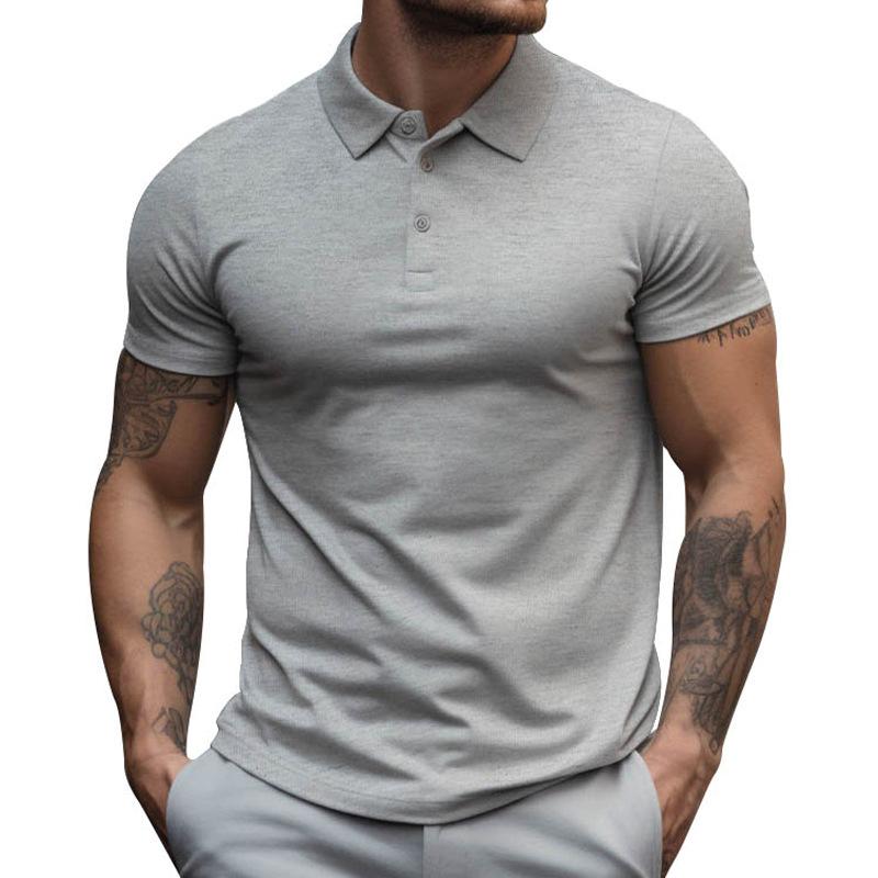 Tomasz | Koszulka Polo Męska Slim Fit Z Krótkim Rękawem