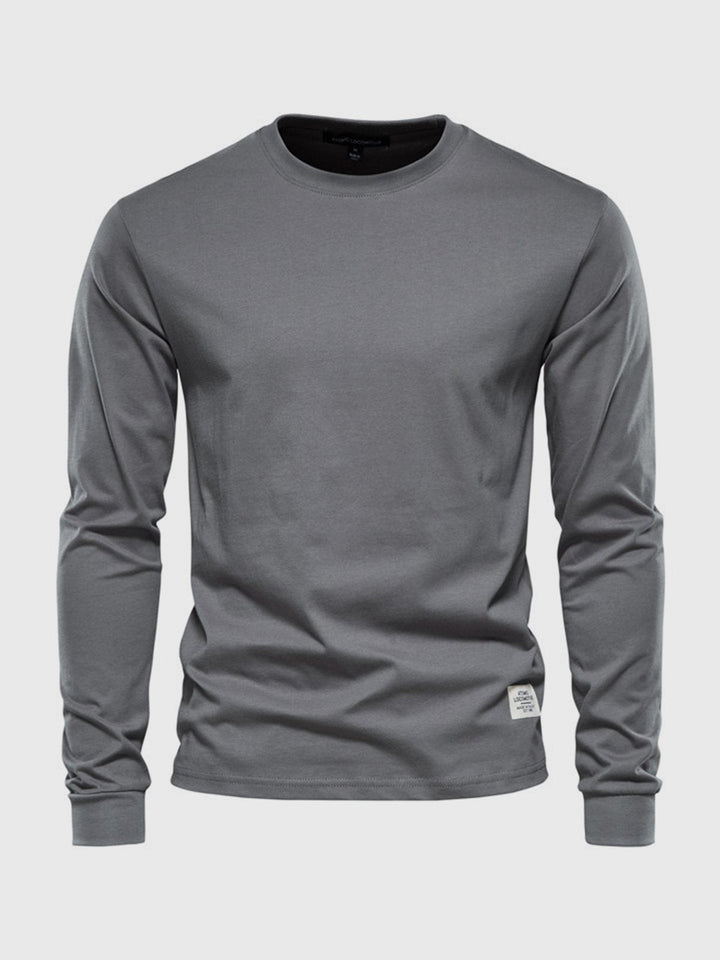 Bartosz | Longsleeve Męski Z Długim Rękawem Zimowy Casualowy