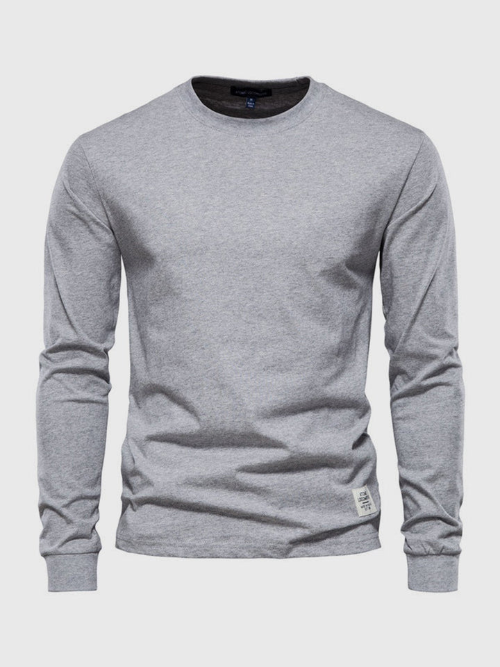 Bartosz | Longsleeve Męski Z Długim Rękawem Zimowy Casualowy