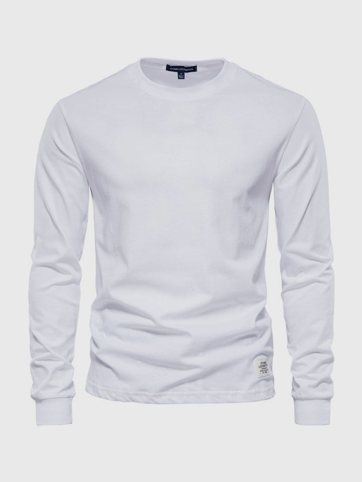 Bartosz | Longsleeve Męski Z Długim Rękawem Zimowy Casualowy