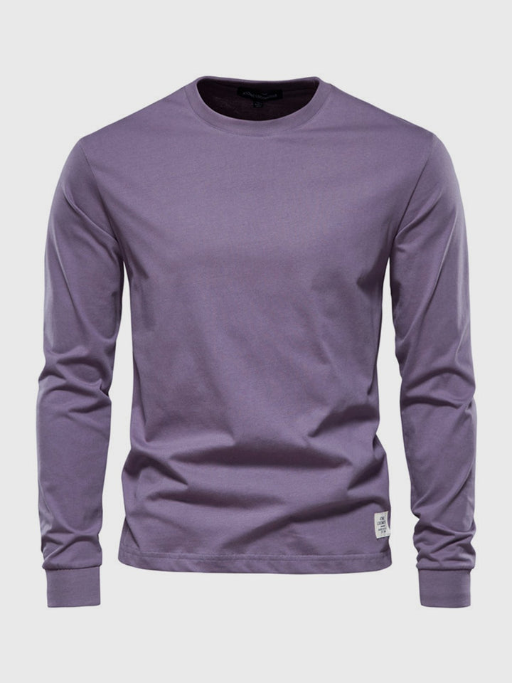Bartosz | Longsleeve Męski Z Długim Rękawem Zimowy Casualowy