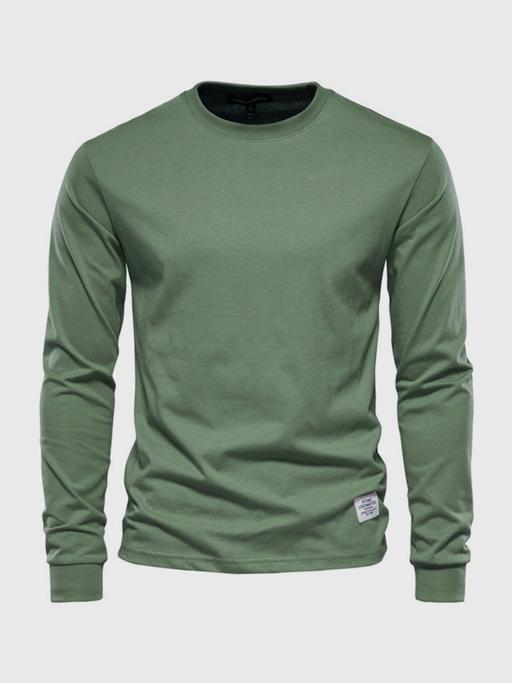 Bartosz | Longsleeve Męski Z Długim Rękawem Zimowy Casualowy