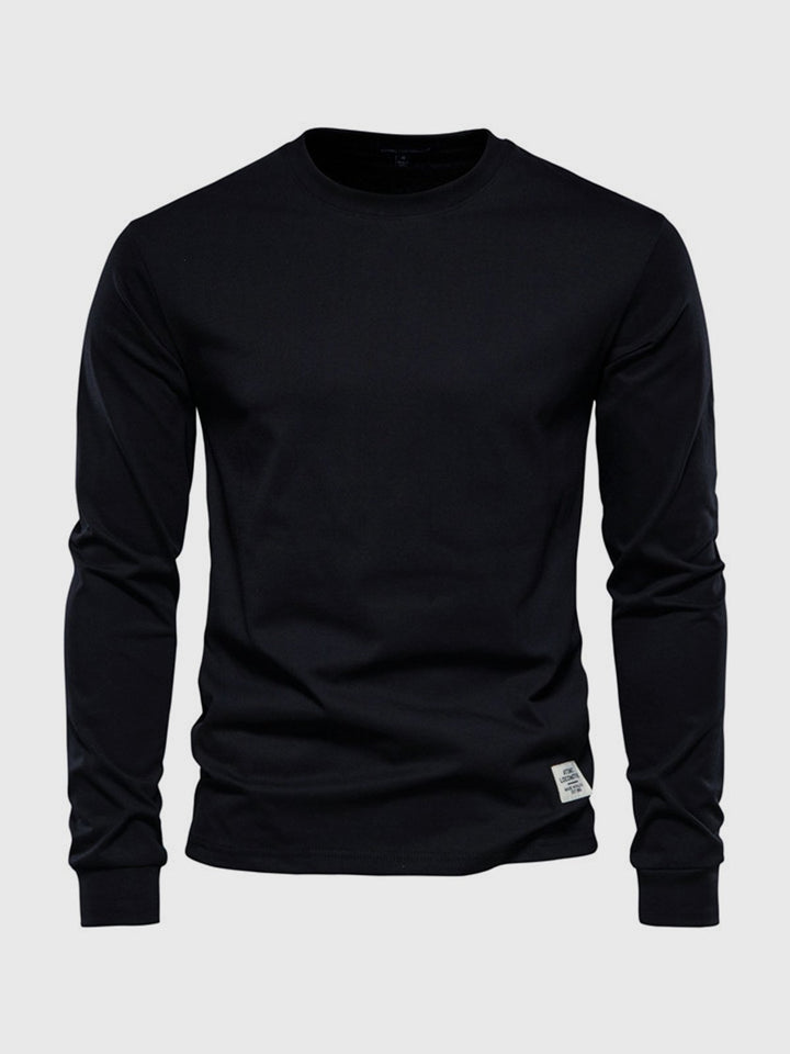 Bartosz | Longsleeve Męski Z Długim Rękawem Zimowy Casualowy