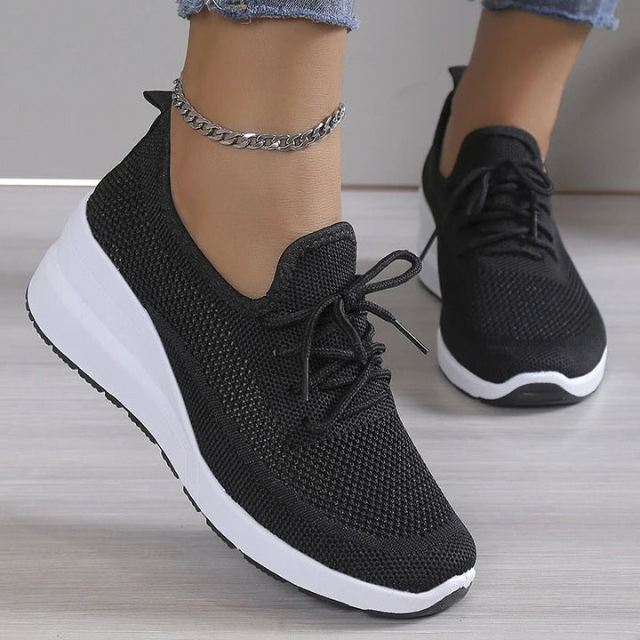 Mirosława | Sneakersy Damskie Na Platformie