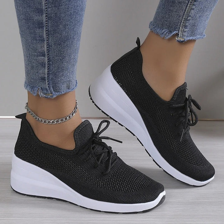 Mirosława | Sneakersy Damskie Na Platformie