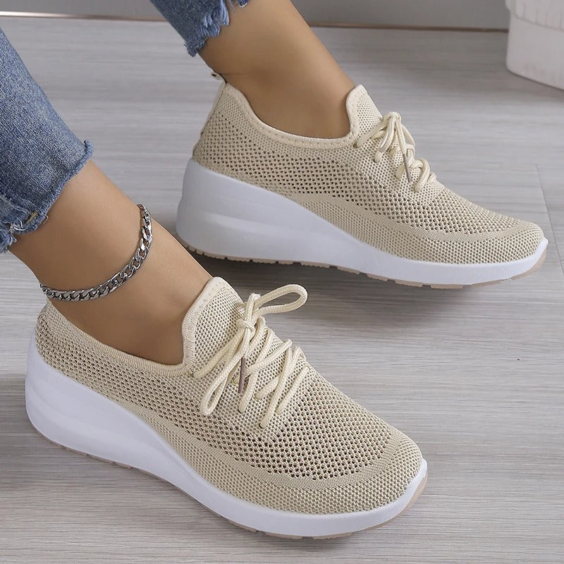 Mirosława | Sneakersy Damskie Na Platformie